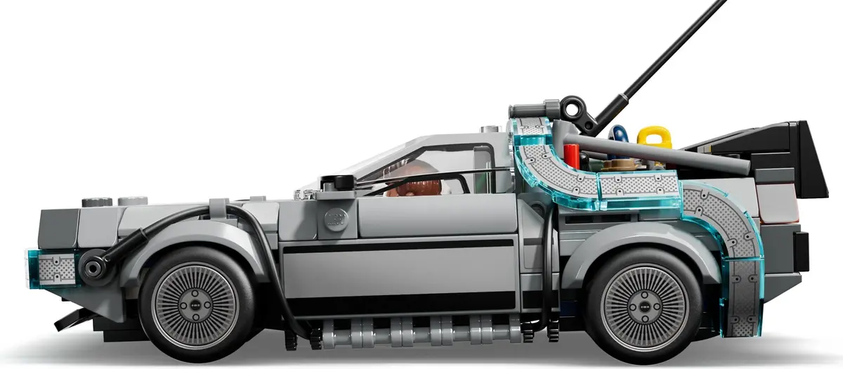 LEGO Speed Champions 77256 Time Machine from Back to the Future set, image 8
