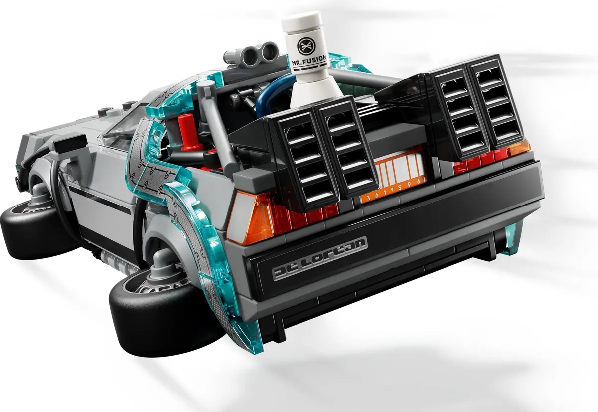 LEGO Speed Champions 77256 Time Machine from Back to the Future set, image 10