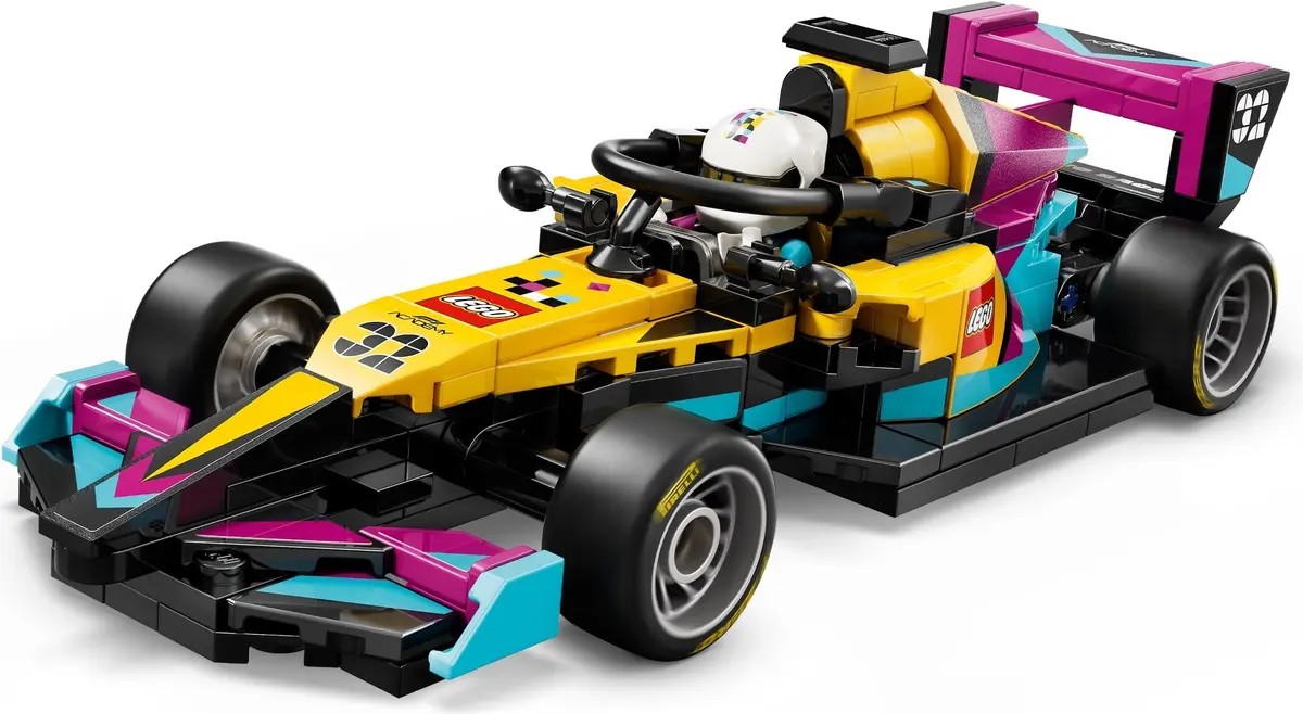 LEGO Speed Champions 77258 F1 ACADEMY LEGO Race Car set, image 4
