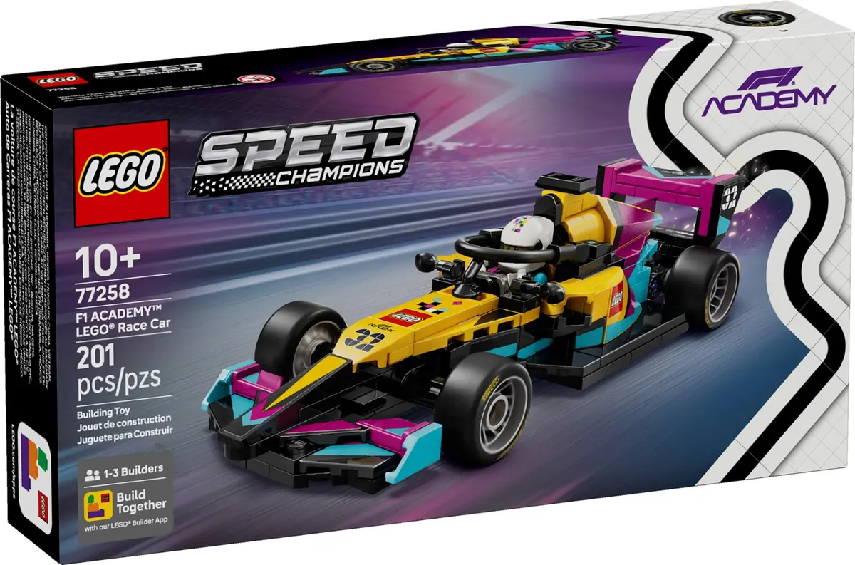 LEGO Speed Champions 77258 F1 ACADEMY LEGO Race Car set, image 2