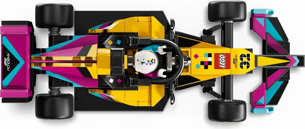 LEGO Speed Champions 77258 F1 ACADEMY LEGO Race Car set, image 8