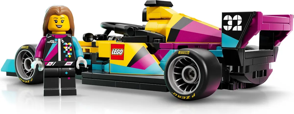 LEGO Speed Champions 77258 F1 ACADEMY LEGO Race Car set, image 5