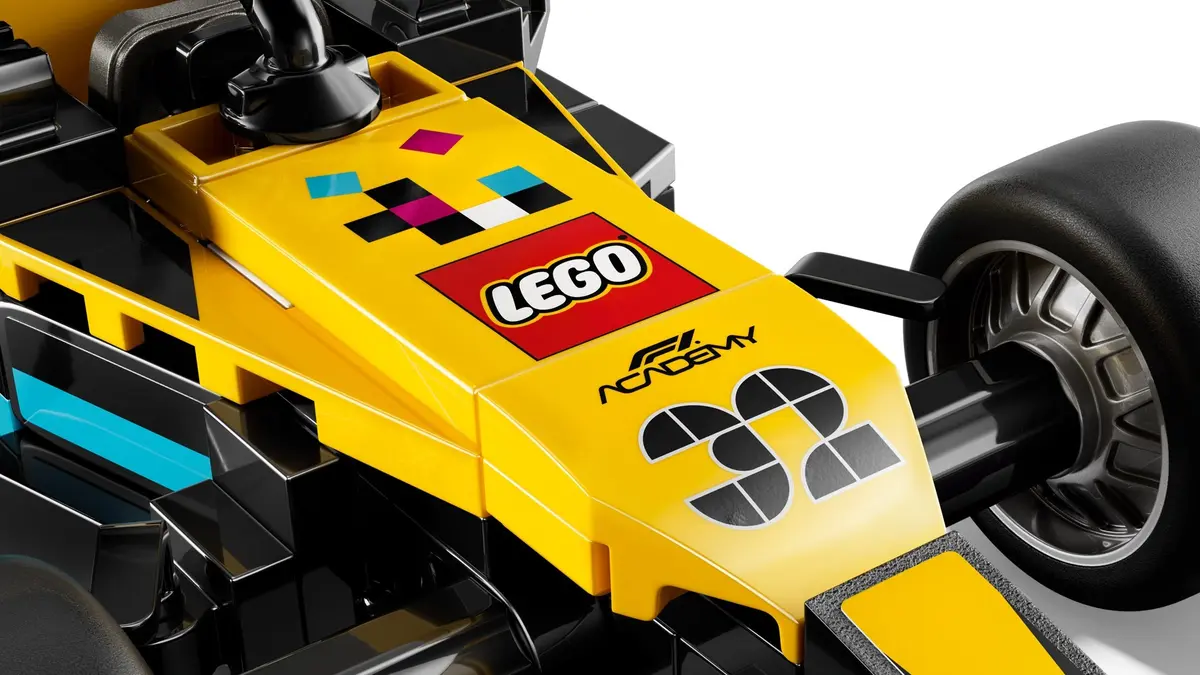 LEGO Speed Champions 77258 F1 ACADEMY LEGO Race Car set, image 6
