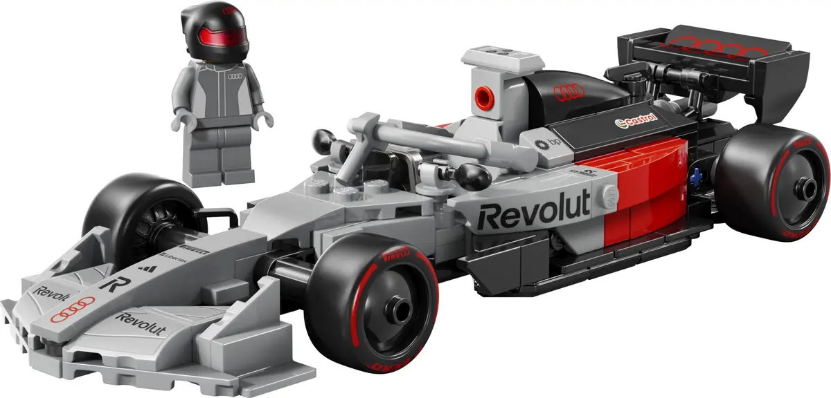 LEGO Speed Champions 77259 Audi Revolut F1 Team R26 Race Car set