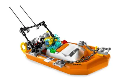 LEGO City 7726 Coast Guard Truck with Speed Boat set, image 5