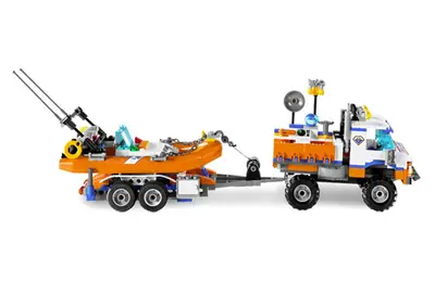 LEGO City 7726 Coast Guard Truck with Speed Boat set, image 4