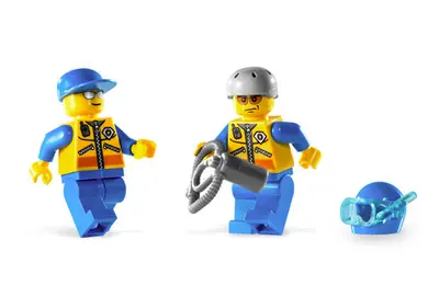 LEGO City 7726 Coast Guard Truck with Speed Boat set, image 6