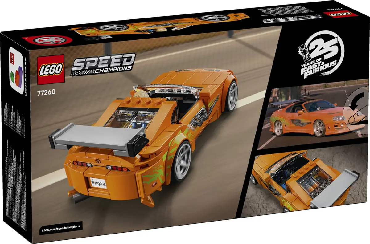 LEGO Speed Champions 77260 Fast & Furious Toyota Supra MK4 set, image 2