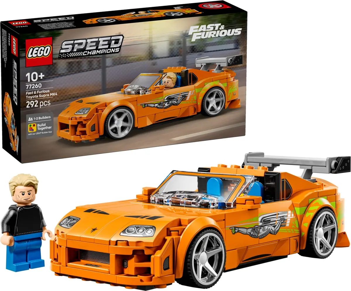 LEGO Speed Champions 77260 Fast & Furious Toyota Supra MK4 set, image 3