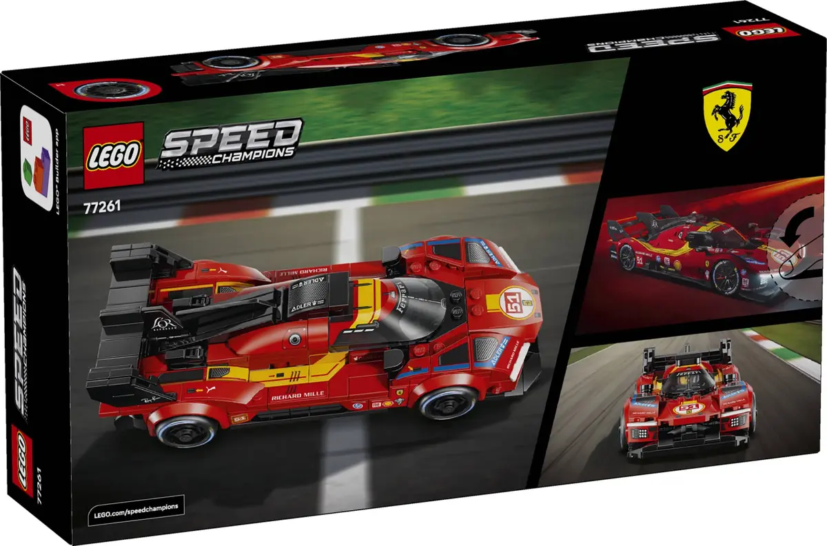 LEGO Speed Champions 77261 Ferrari 499P set, image 2
