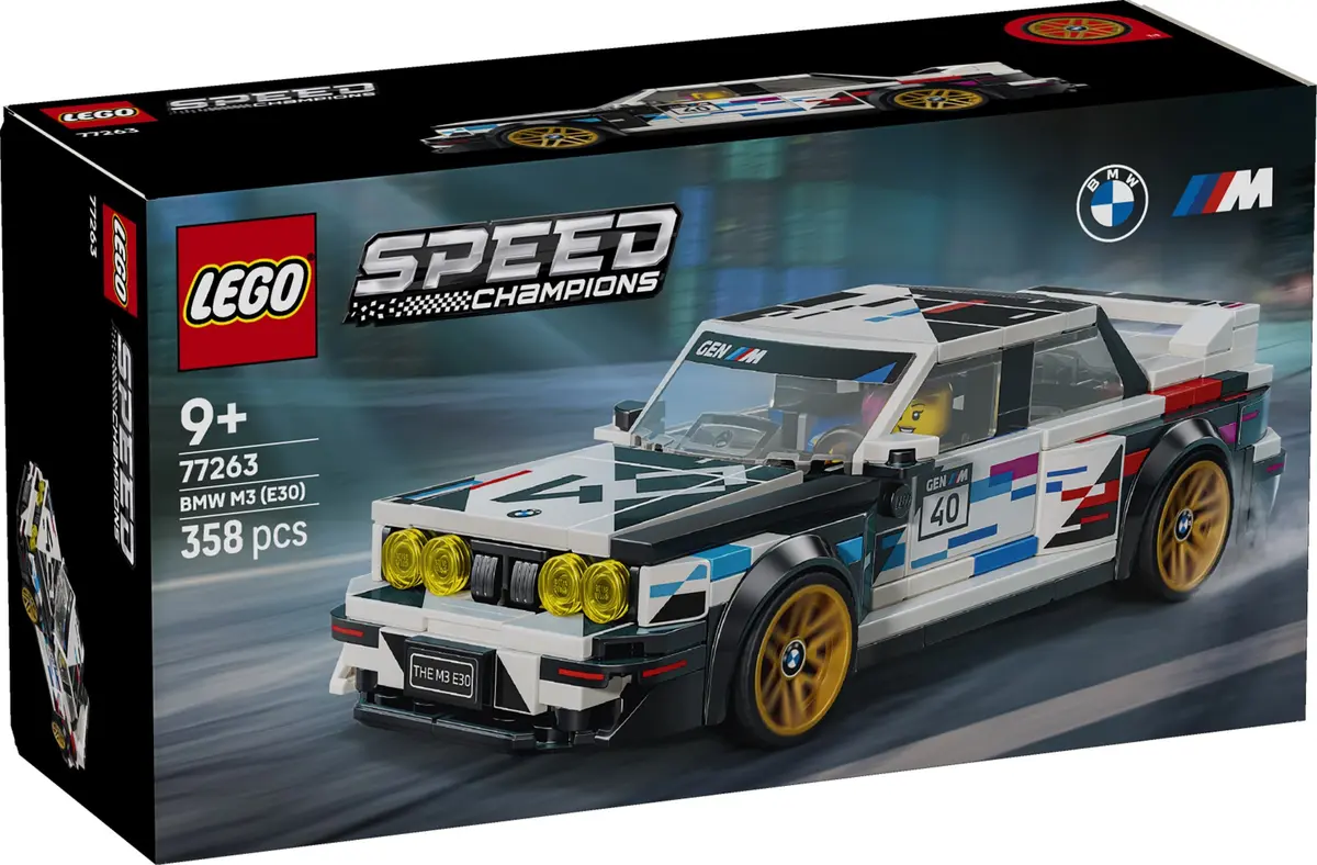 LEGO Speed Champions 77263 BMW M3 (E30) set, image 2