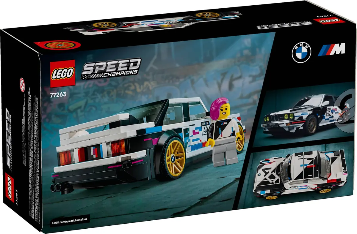 LEGO Speed Champions 77263 BMW M3 (E30) set, image 3