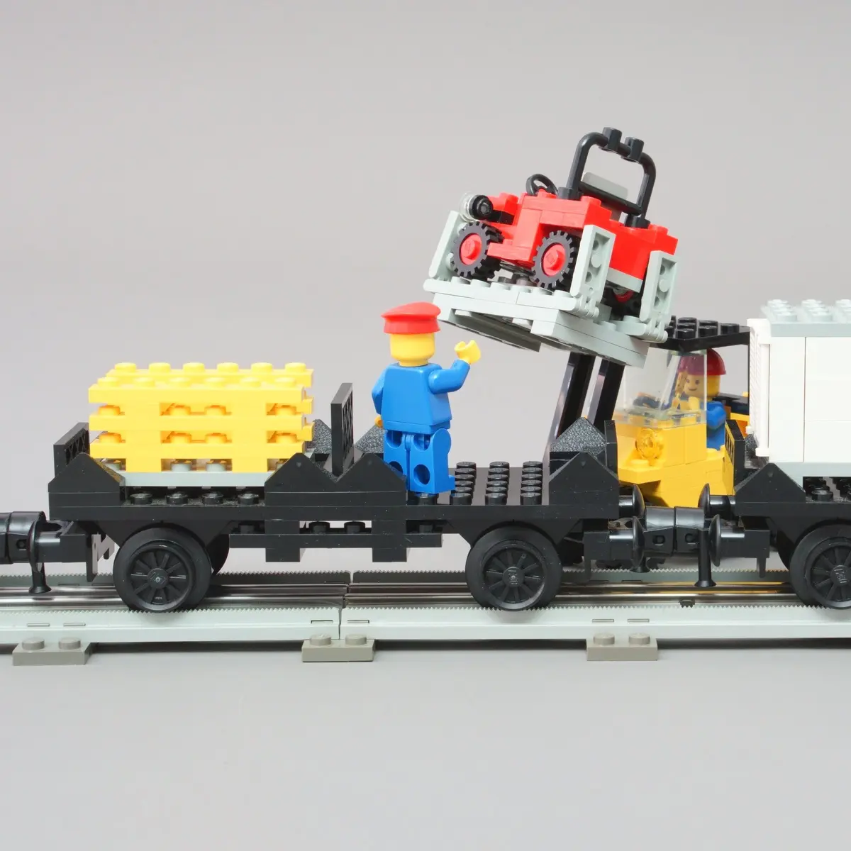 LEGO Trains 7727 Freight Steam Train Set set, image 16