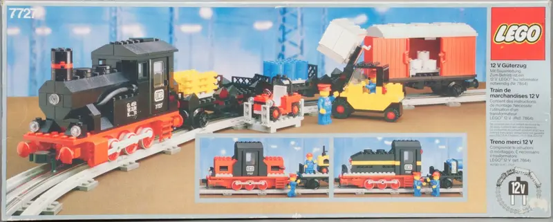 LEGO Trains 7727 Freight Steam Train Set set