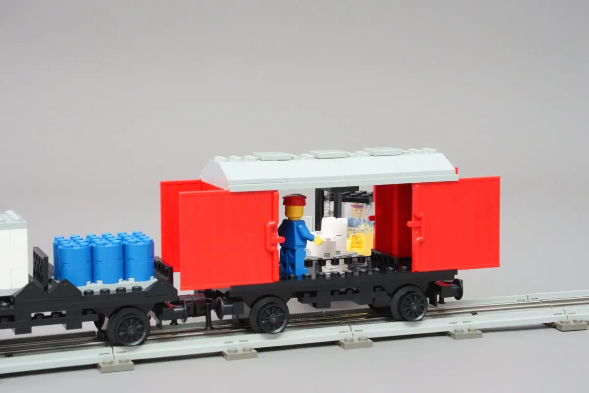 LEGO Trains 7727 Freight Steam Train Set set, image 12