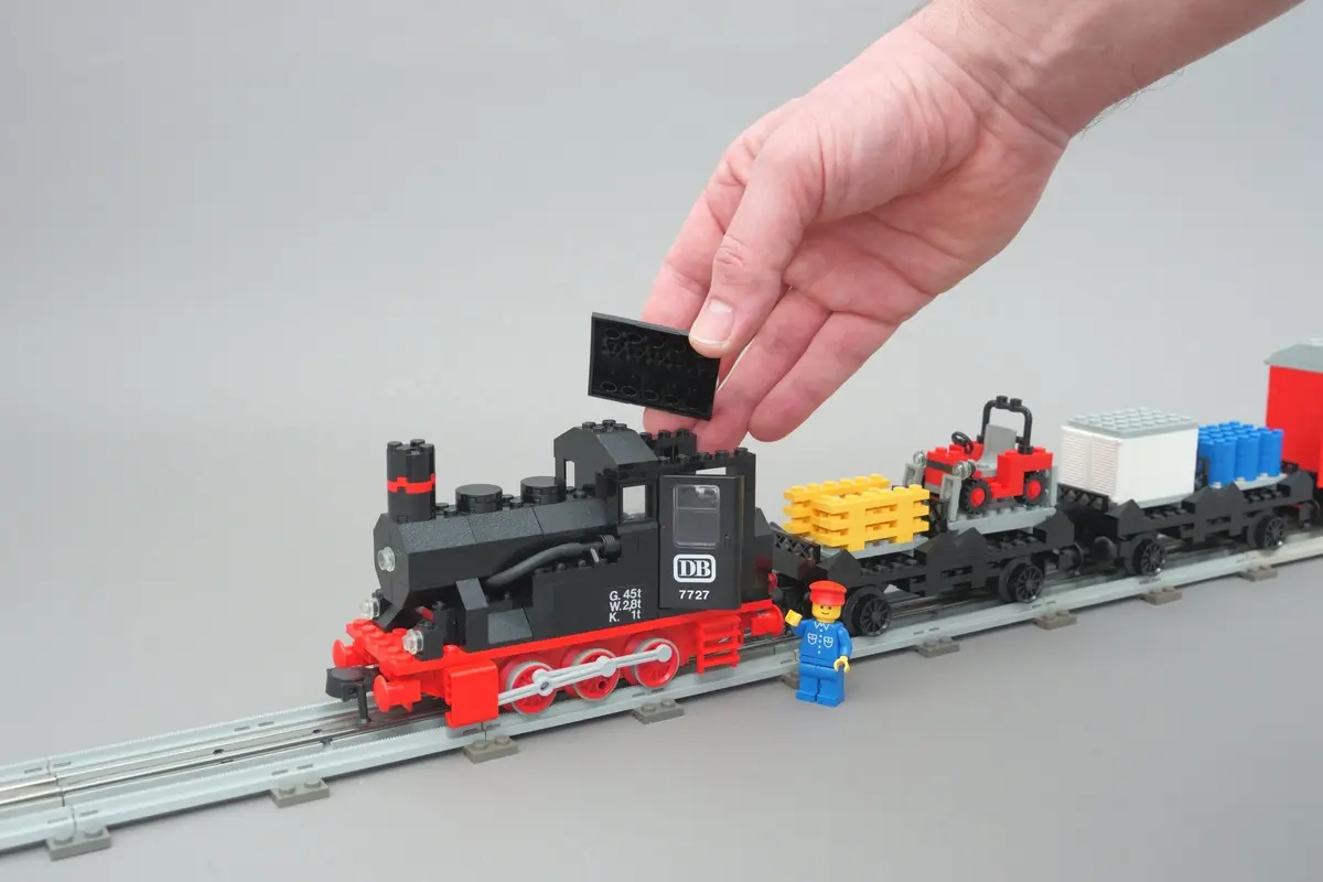 LEGO Trains 7727 Freight Steam Train Set set, image 23