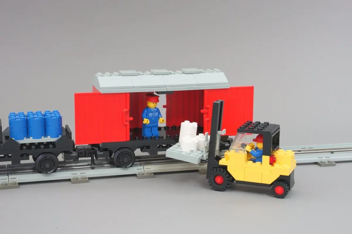 LEGO Trains 7727 Freight Steam Train Set set, image 19