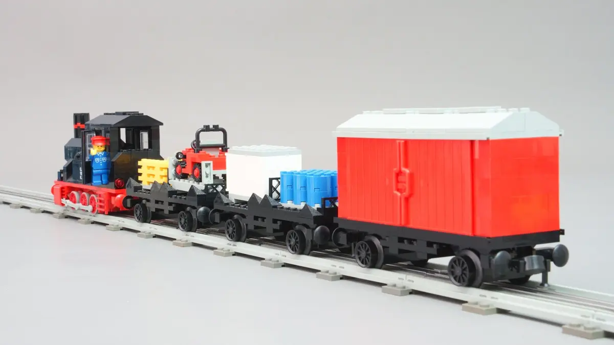 LEGO Trains 7727 Freight Steam Train Set set, image 18