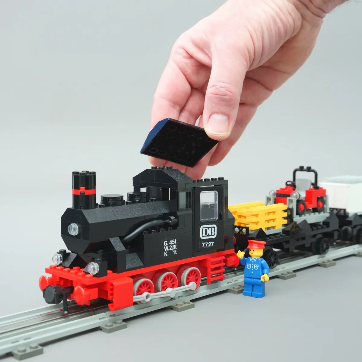 LEGO Trains 7727 Freight Steam Train Set set, image 11