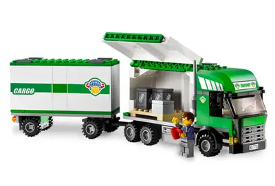 LEGO City 7733 Truck & Forklift set, image 5