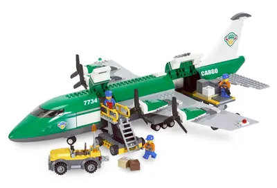LEGO City 7734 Cargo Plane set, image 2