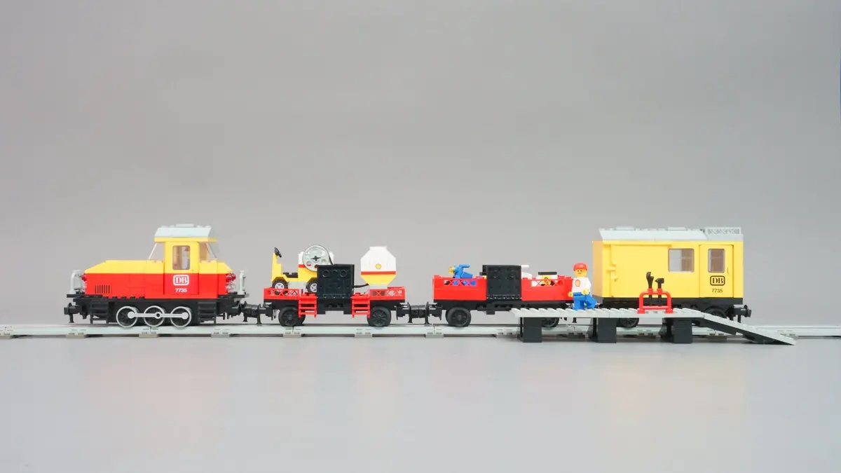 LEGO Trains 7735 Freight Train Set set, image 6