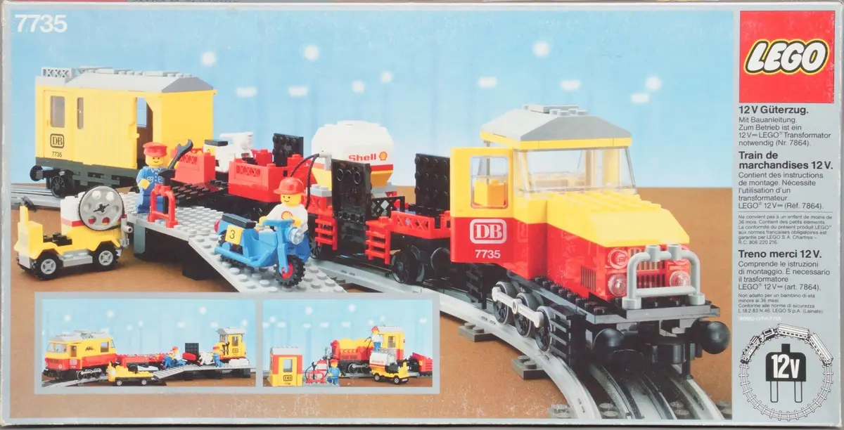 LEGO Trains 7735 Freight Train Set set, image 14