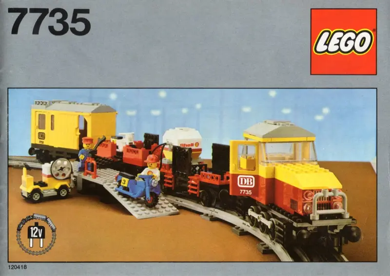 LEGO Trains 7735 Freight Train Set set