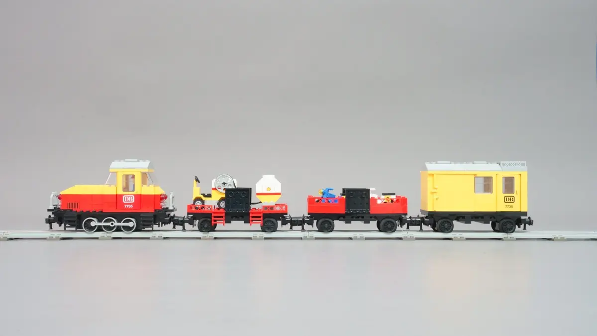 LEGO Trains 7735 Freight Train Set set, image 7