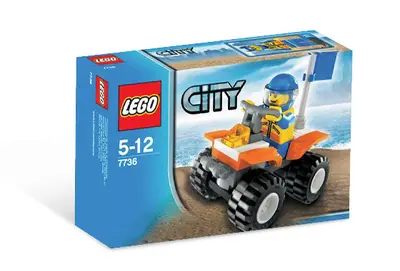 LEGO City 7736 Coast Guard Quad Bike set, image 3