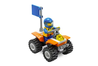 LEGO City 7736 Coast Guard Quad Bike set, image 2