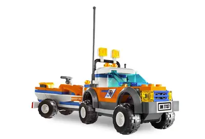 LEGO City 7737 Coast Guard 4WD & Jet Scooter set, image 4