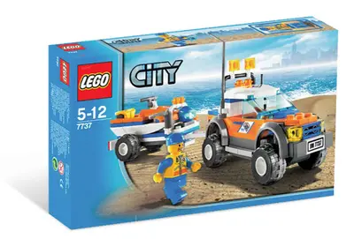 LEGO City 7737 Coast Guard 4WD & Jet Scooter set, image 3
