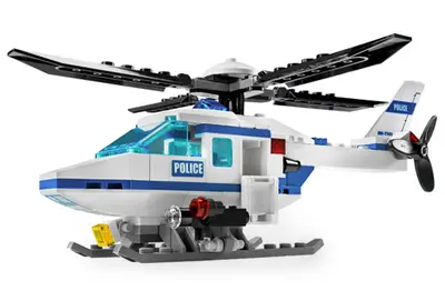 LEGO City 7741 Police Helicopter set, image 4