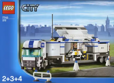 LEGO City 7743 Police Truck set
