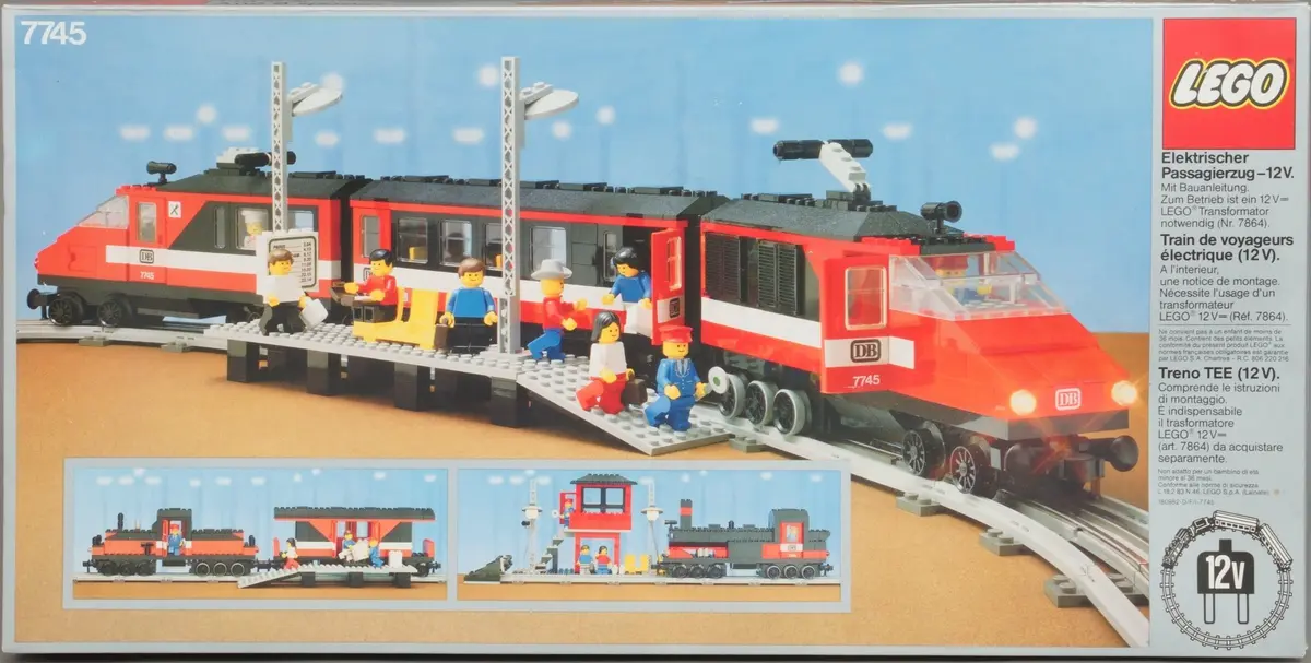 LEGO Trains 7745 High-Speed City Express Passenger Train Set set