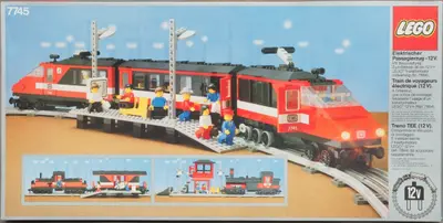 LEGO Trains 7745 High-Speed City Express Passenger Train Set set