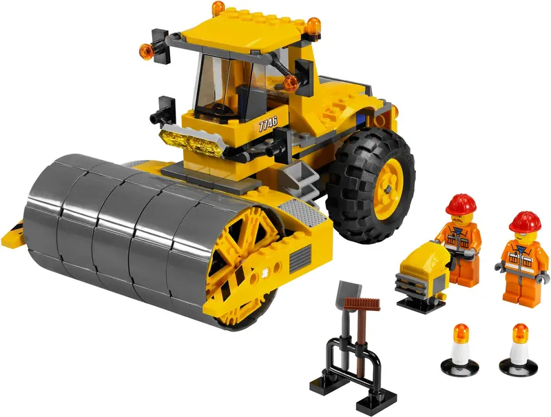 LEGO City 7746 Single-Drum Roller set