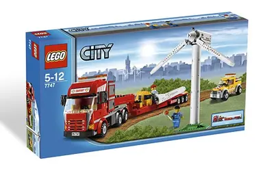 LEGO City 7747 Wind Turbine Transport set, image 4