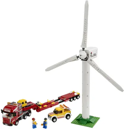 LEGO City 7747 Wind Turbine Transport set