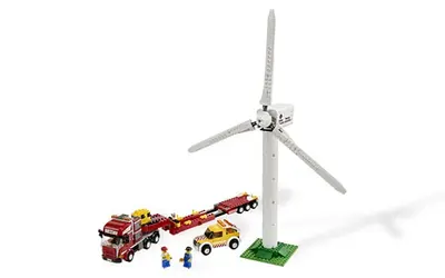 LEGO City 7747 Wind Turbine Transport set, image 2