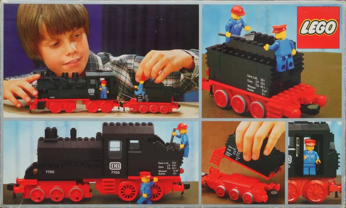 LEGO Trains 7750 Steam Engine with Tender set, image 14