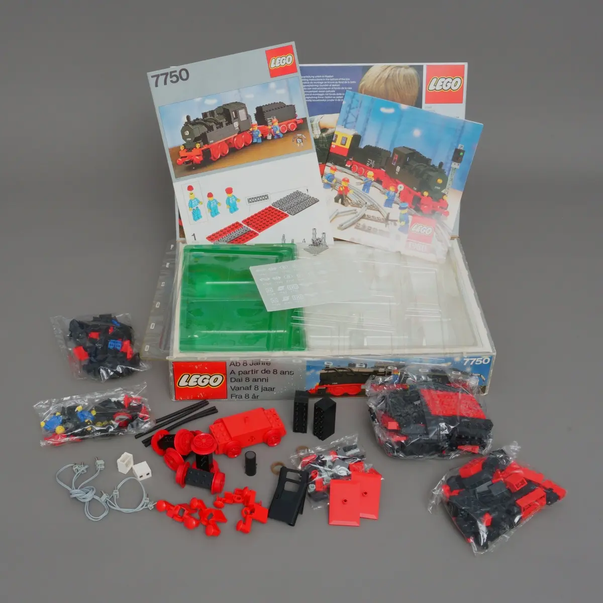 LEGO Trains 7750 Steam Engine with Tender set, image 6