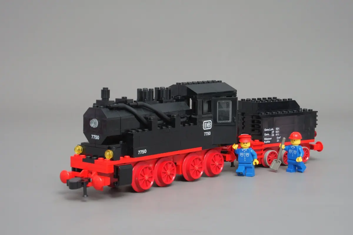 LEGO Trains 7750 Steam Engine with Tender set, image 7