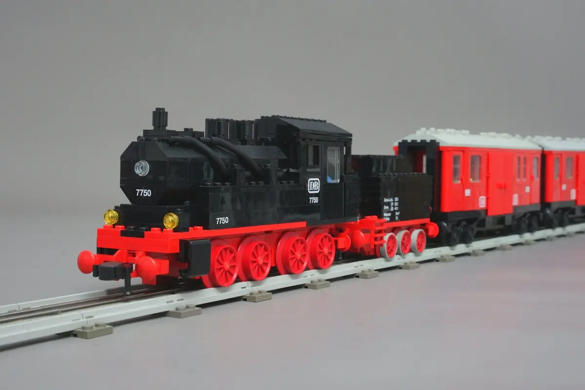 LEGO Trains 7750 Steam Engine with Tender set, image 10
