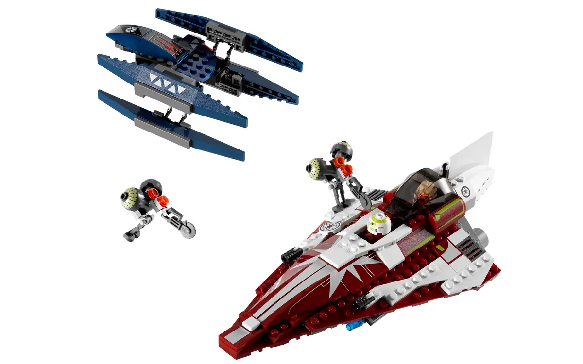 LEGO Star Wars 7751 Ahsoka's Starfighter and Vulture Droid set, image 3