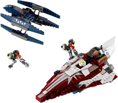 LEGO Star Wars 7751 Ahsoka's Starfighter and Vulture Droid set