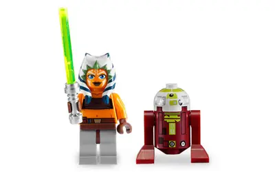 LEGO Star Wars 7751 Ahsoka's Starfighter and Vulture Droid set, image 7