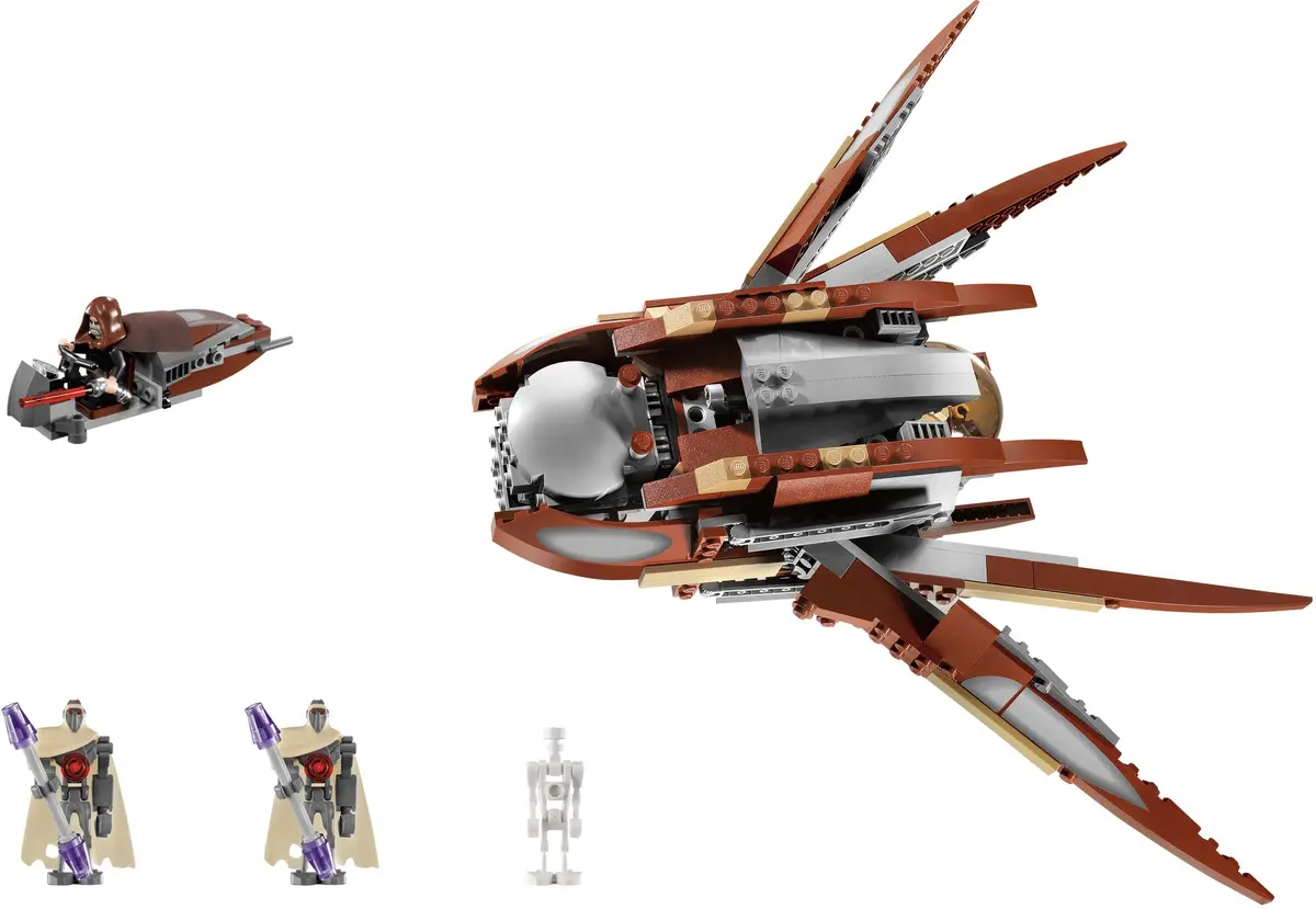 LEGO Star Wars 7752 Count Dooku's Solar Sailer set