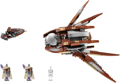 LEGO Star Wars 7752 Count Dooku's Solar Sailer set
